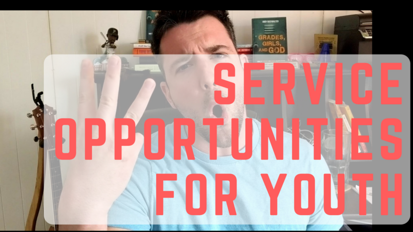 Three tips on service opportunities for youth in your church